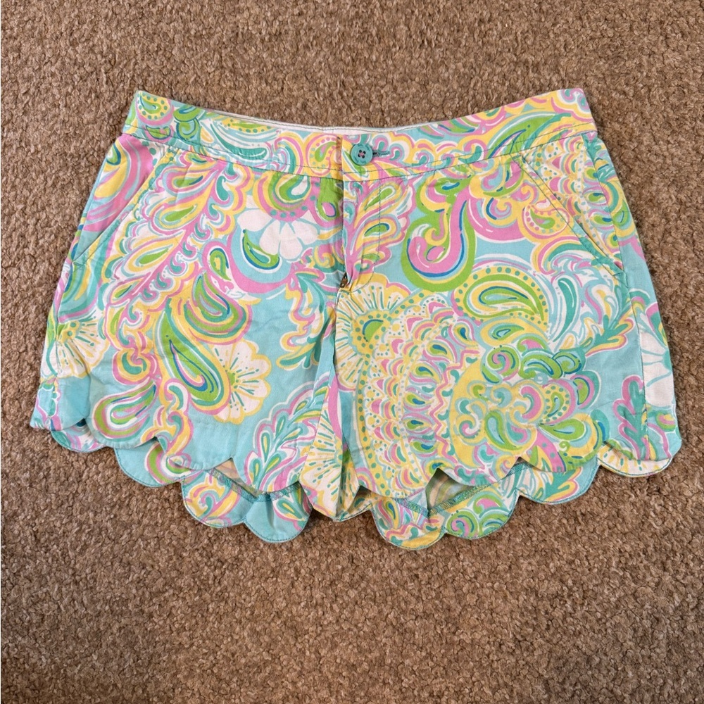 Lilly Pulitzer scalloped Shorts